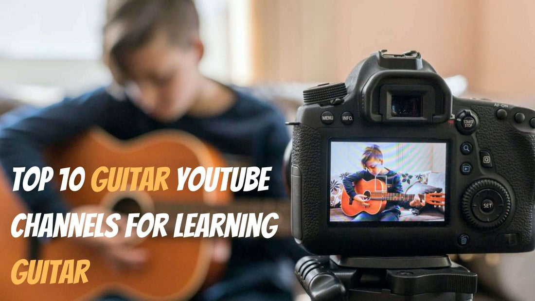 Top 10 Guitar Youtube Channels for learning Guitar