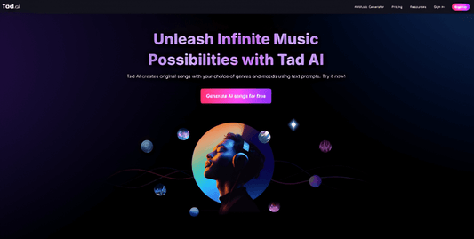 Tad AI Review: Free AI Music Generator for Online Song Creation