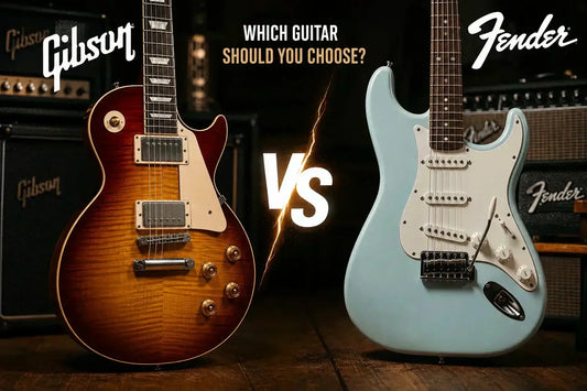 Gibson vs Fender: Which Guitar Should You Choose? A Complete Beginner-to-Pro Guide