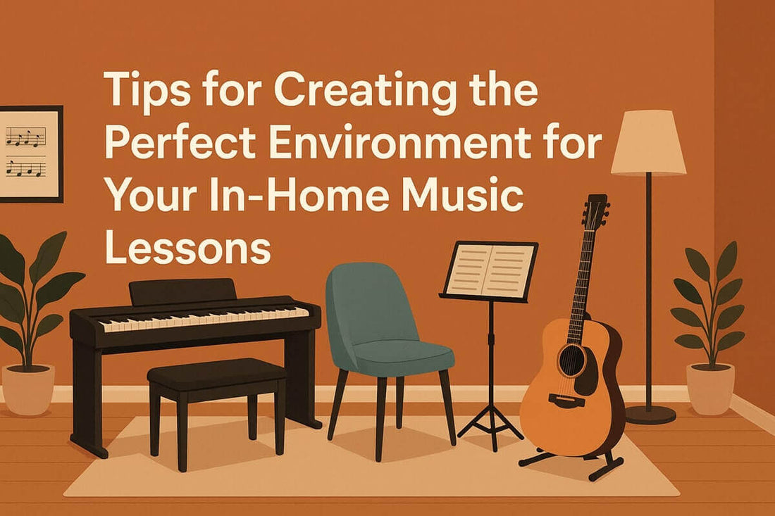 Tips for Creating the Perfect Environment for Your In-Home Music Lessons