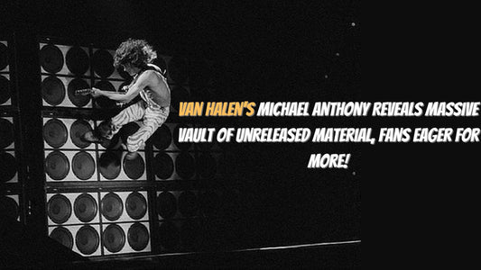 Van Halen's Michael Anthony Reveals Massive Vault of Unreleased Material, Fans Eager for More!