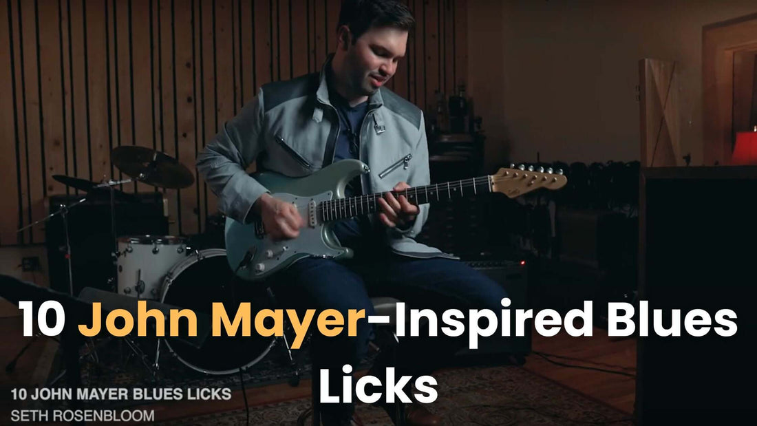10 John Mayer-Inspired Blues Licks