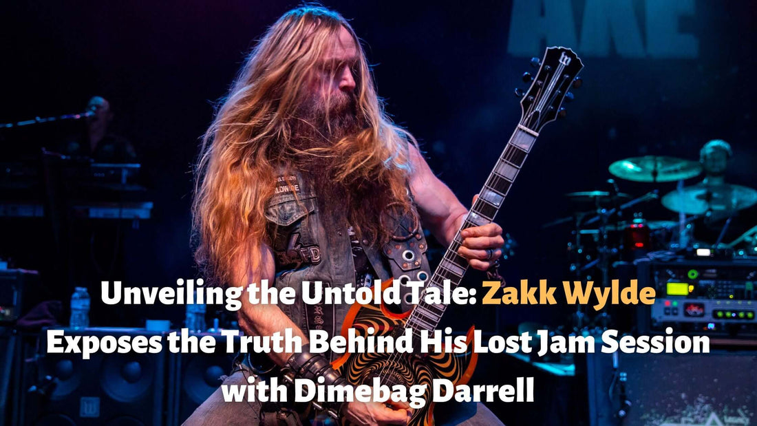 Unveiling the Untold Tale: Zakk Wylde Exposes the Truth Behind His Lost Jam Session with Dimebag Darrell