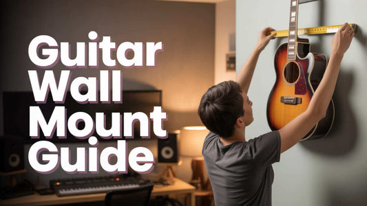 What is the ideal height for hanging a guitar on the wall? (2025)