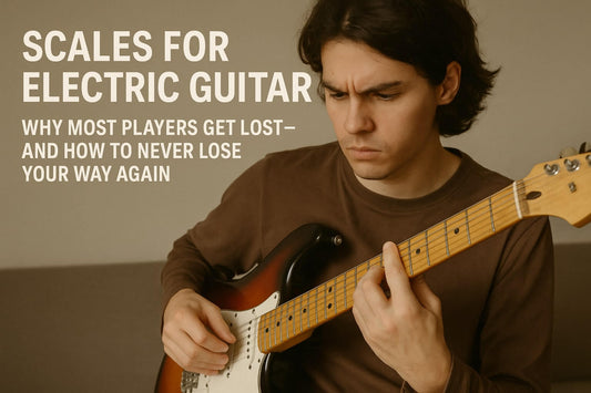 Scales for Electric Guitar: Why Most Players Get Lost—and How to Never Lose Your Way Again