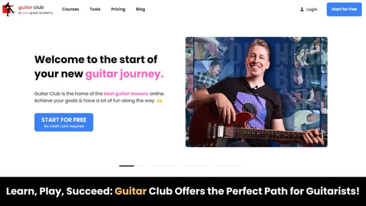 Learn, Play, Succeed: Guitar Club Offers the Perfect Path for Guitarists!