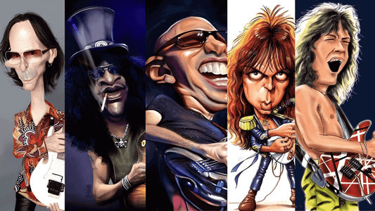 Unleash Guitar Mastery: Secrets from the Practice Routines of 6 Legendary Guitarists
