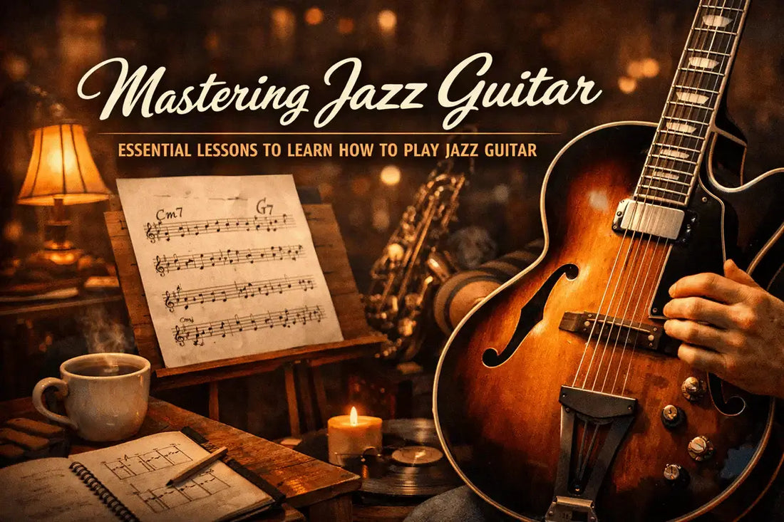 Jazz Guitar Lessons: The Ultimate Guide to Learning Jazz Guitar from Scratch