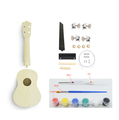 DIY Ukulele kit One Set guitarmetrics