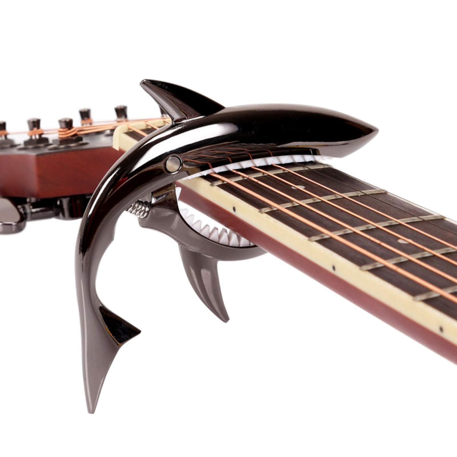 Sharky™ Shark Guitar Capo guitarmetrics