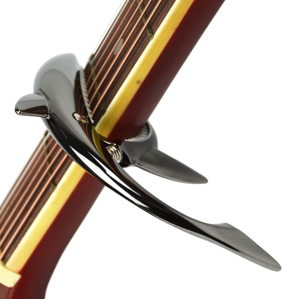 Sharky™ Shark Capo – Bite Into Flawless Guitar Key Changes guitarmetrics