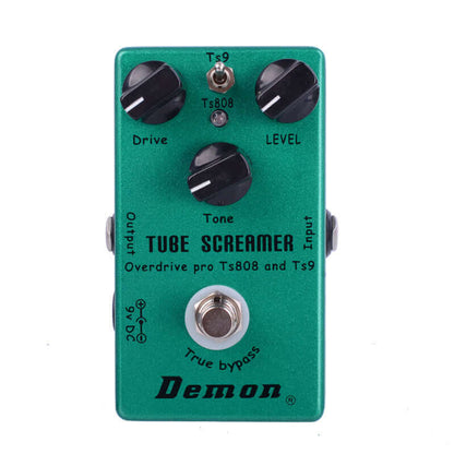 Demon tube screamer guitar effects pedal Tube Screamer guitarmetrics