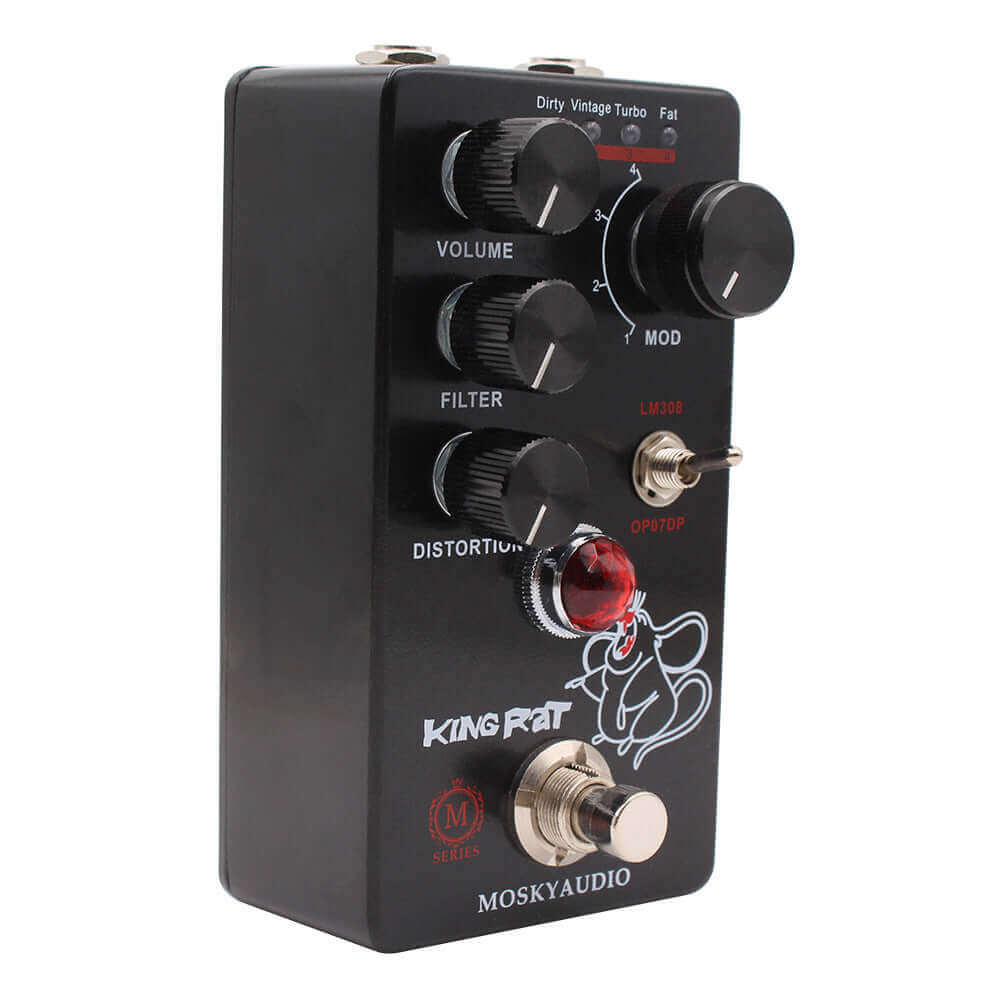 rat guitar pedal KING RAT Fuzz Distortion effects guitar pedal – guitarmetrics