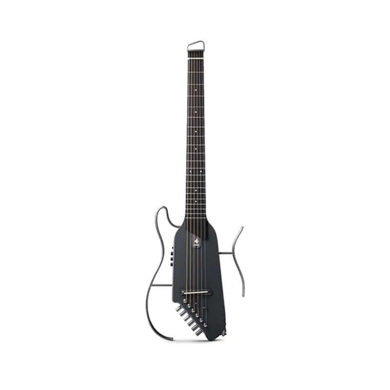 Donner HUSH-I Headless Silent Travel Guitar HUSH-I Maple Black guitarmetrics