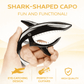 Shark Capo – Sharky™ Guitar Capo for Flawless Key Changes guitarmetrics