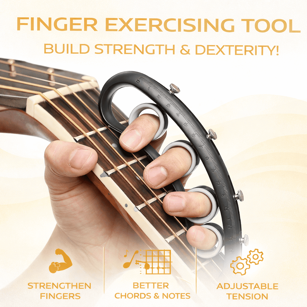 GuitarGuard™ Guitar finger extender guitarmetrics
