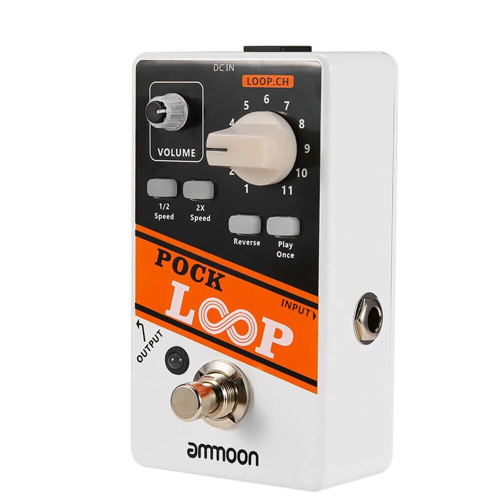 Ammoon Pock Loop Looper Guitar Effect Pedal as picture guitarmetrics