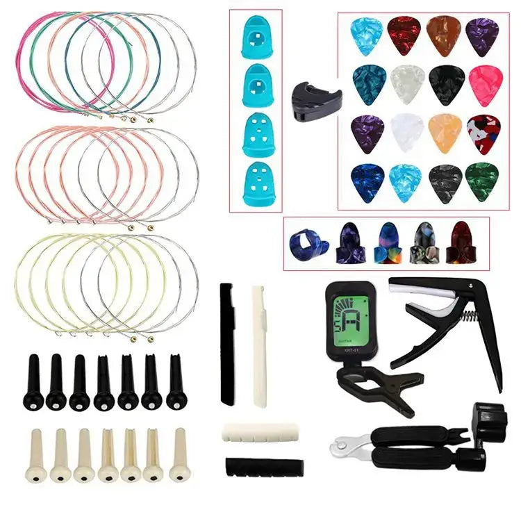 Guitar Starter pack (Acoustic Guitar accessories pack) guitarmetrics