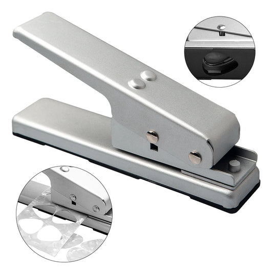 Pickmob™ Guitar pick punch Silver guitarmetrics