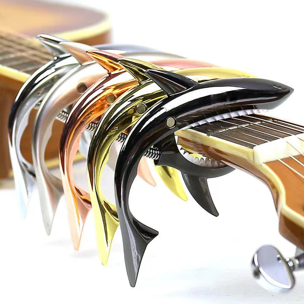 Sharky™ Shark Capo – Bite Into Flawless Guitar Key Changes guitarmetrics