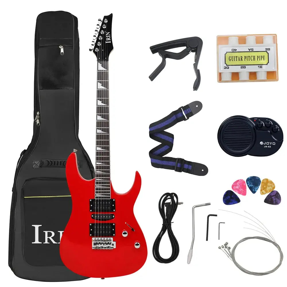 Irin 6 String Electric Guitar with Accessories guitarmetrics