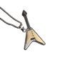 Rock Electric Guitar Pendant Necklace guitarmetrics