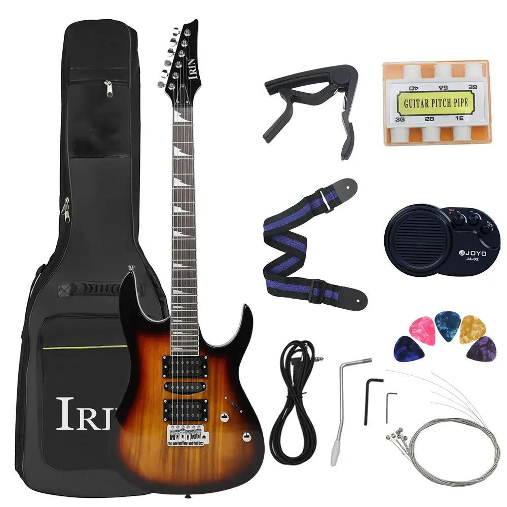 Irin 6 String Electric Guitar with Accessories guitarmetrics