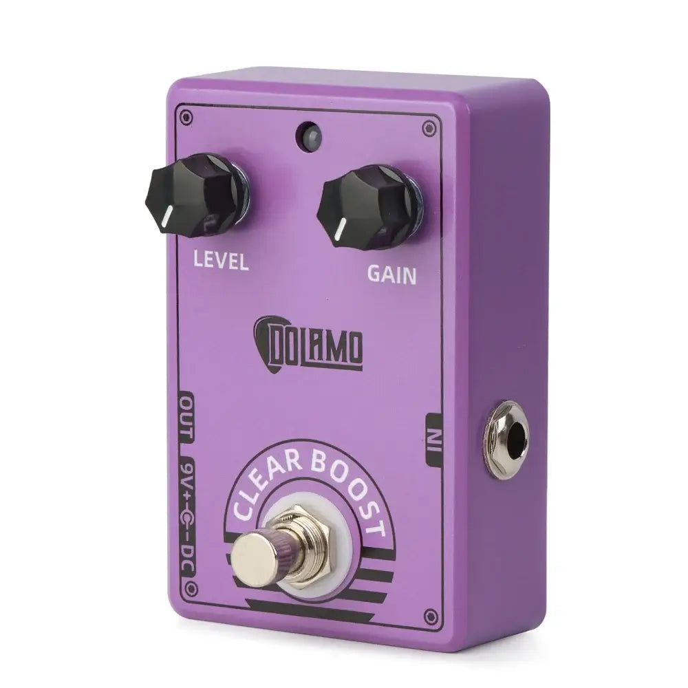 Dolamo D-6 Clear Boost Guitar Effect Pedal – guitarmetrics