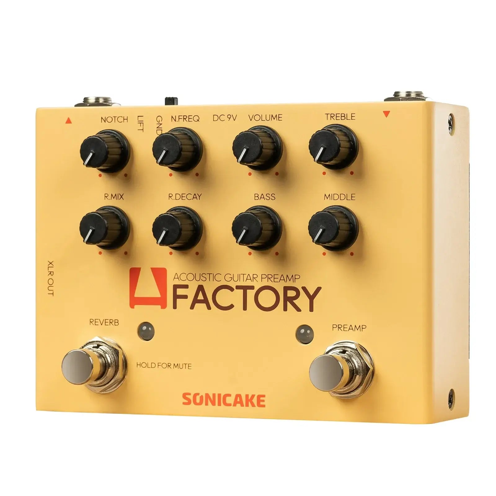 SONICAKE A Factory Analog Preamp & Digital Reverb Pedal – QDS-04 – guitarmetrics