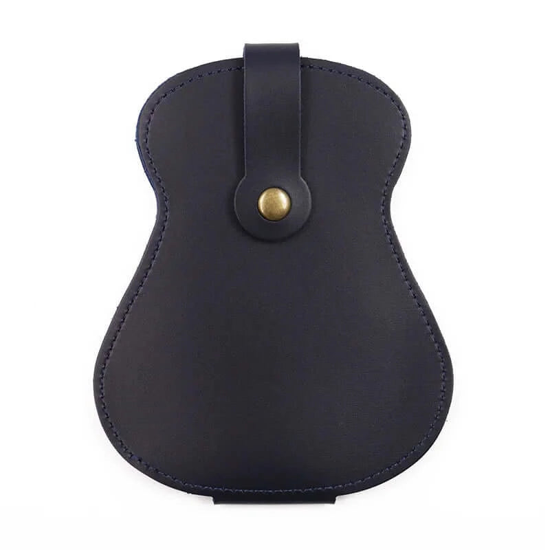 Guitar shape pick pouch Blue guitarmetrics