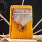 17 key best kalimba for beginners by Origin™ yellow 17 keys guitarmetrics