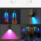 Guitar wall mount with LED light guitarmetrics
