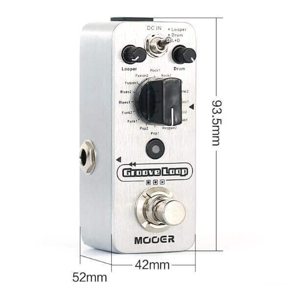 Mooer Groove looper and drum guitar effects Pedal guitarmetrics