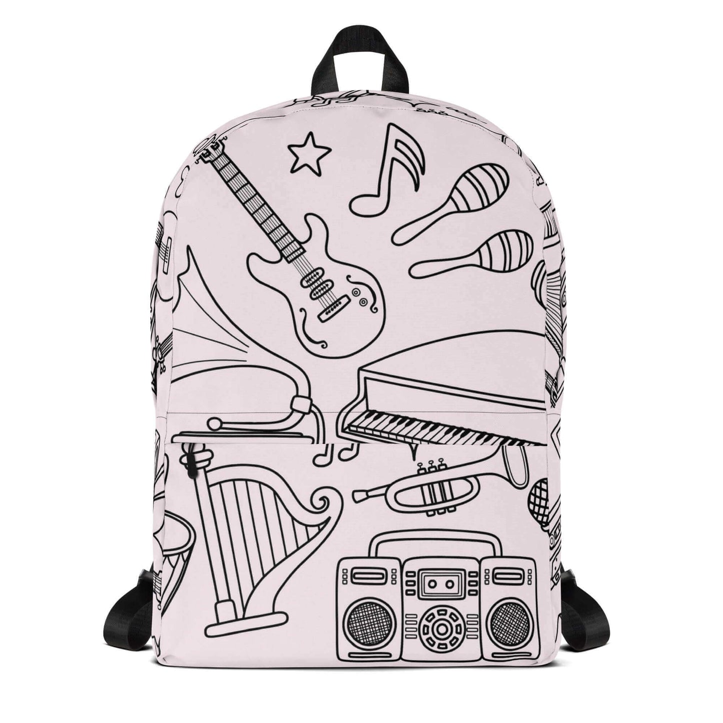 Guitar Design Minimalist Backpack Default Title guitarmetrics