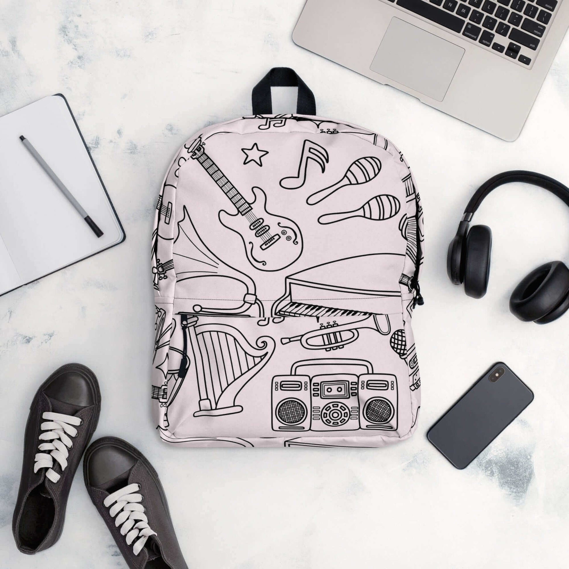 Guitar Design Minimalist Backpack guitarmetrics