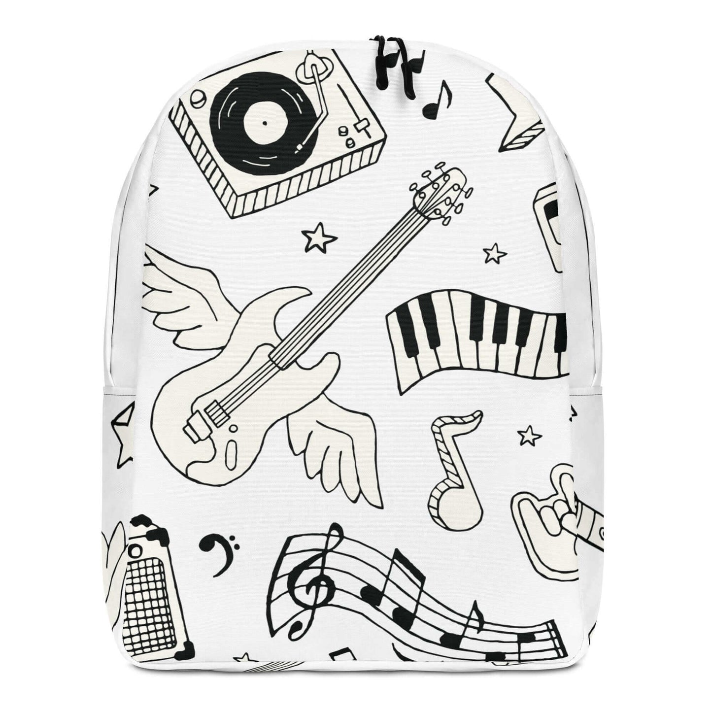 Guitar Art Minimalist Backpack Default Title guitarmetrics