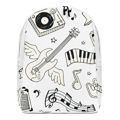 Guitar Art Minimalist Backpack Default Title guitarmetrics