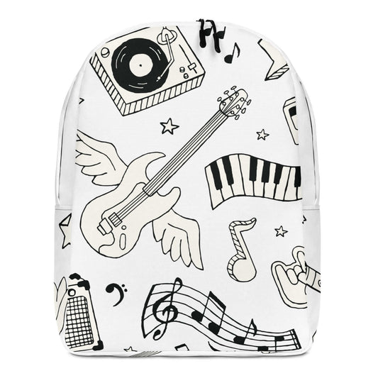 Guitar Art Minimalist Backpack Default Title guitarmetrics