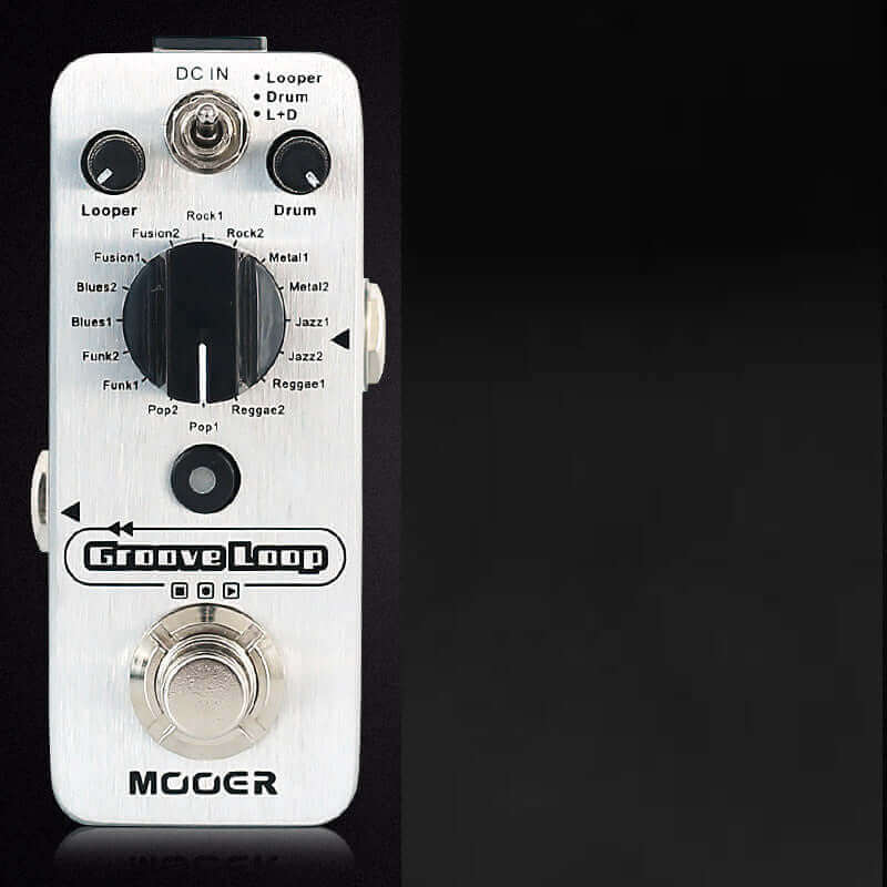 Mooer Groove looper and drum guitar effects Pedal guitarmetrics