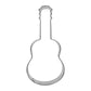 Stainless Steel Stamper Guitar Cookie Mold guitarmetrics
