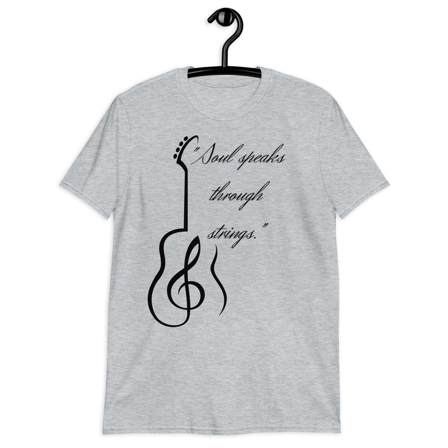 String soul Short-Sleeve Unisex T-Shirt Sport Grey guitarmetrics
