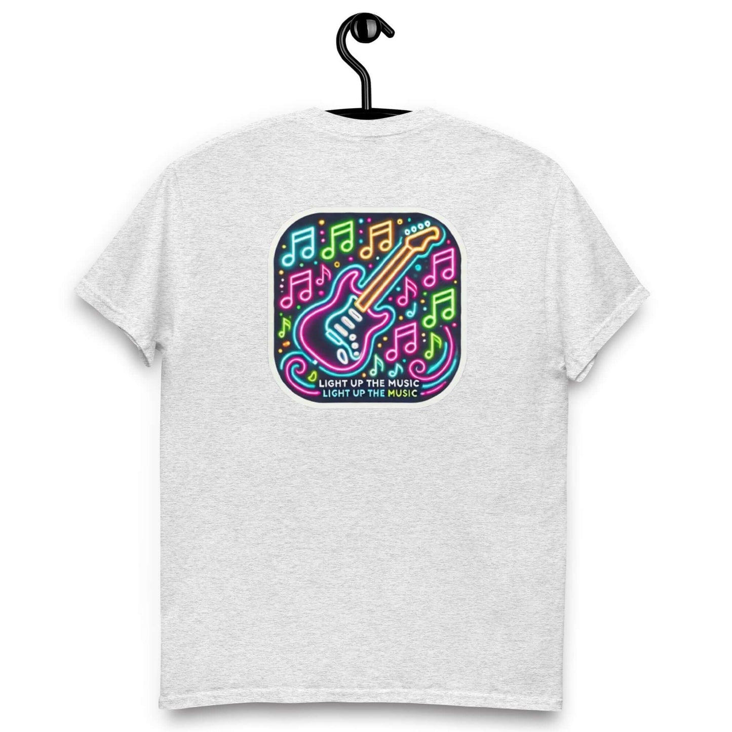 Light Up the Music Unisex Guitar T-shirt guitarmetrics