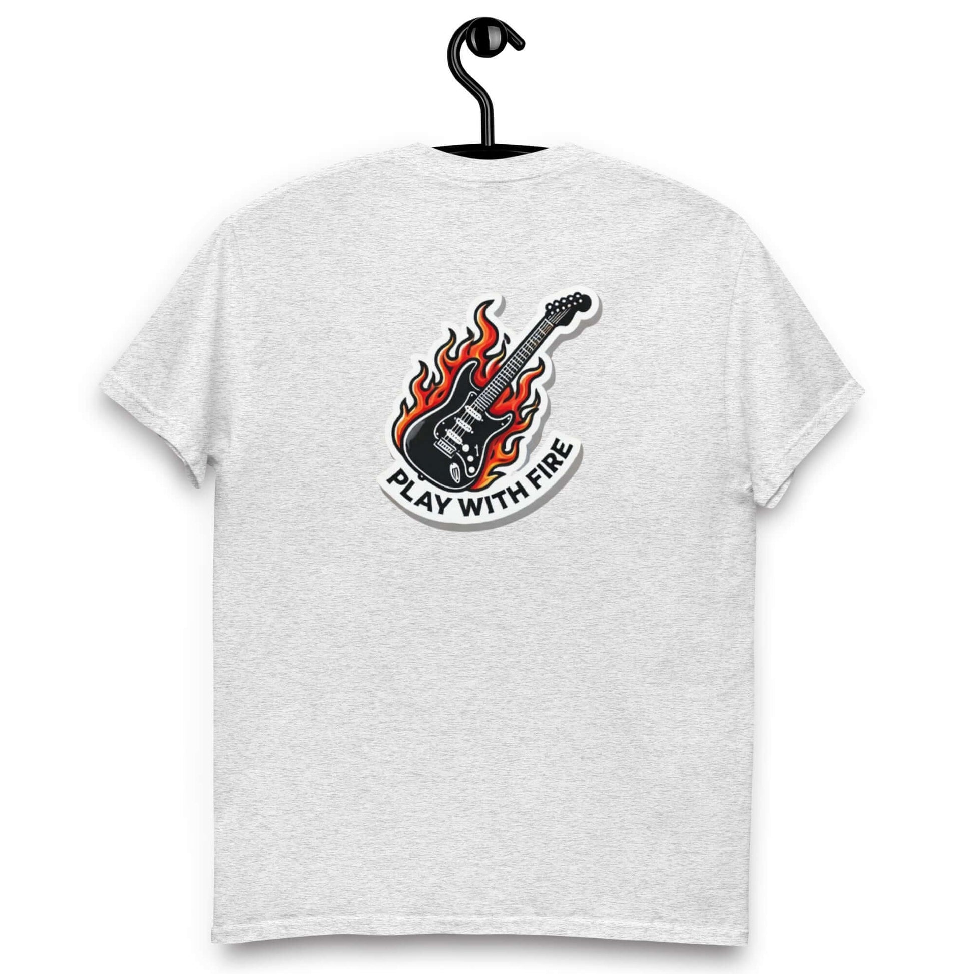 Play with Fire Unisex Guitar T-shirt guitarmetrics