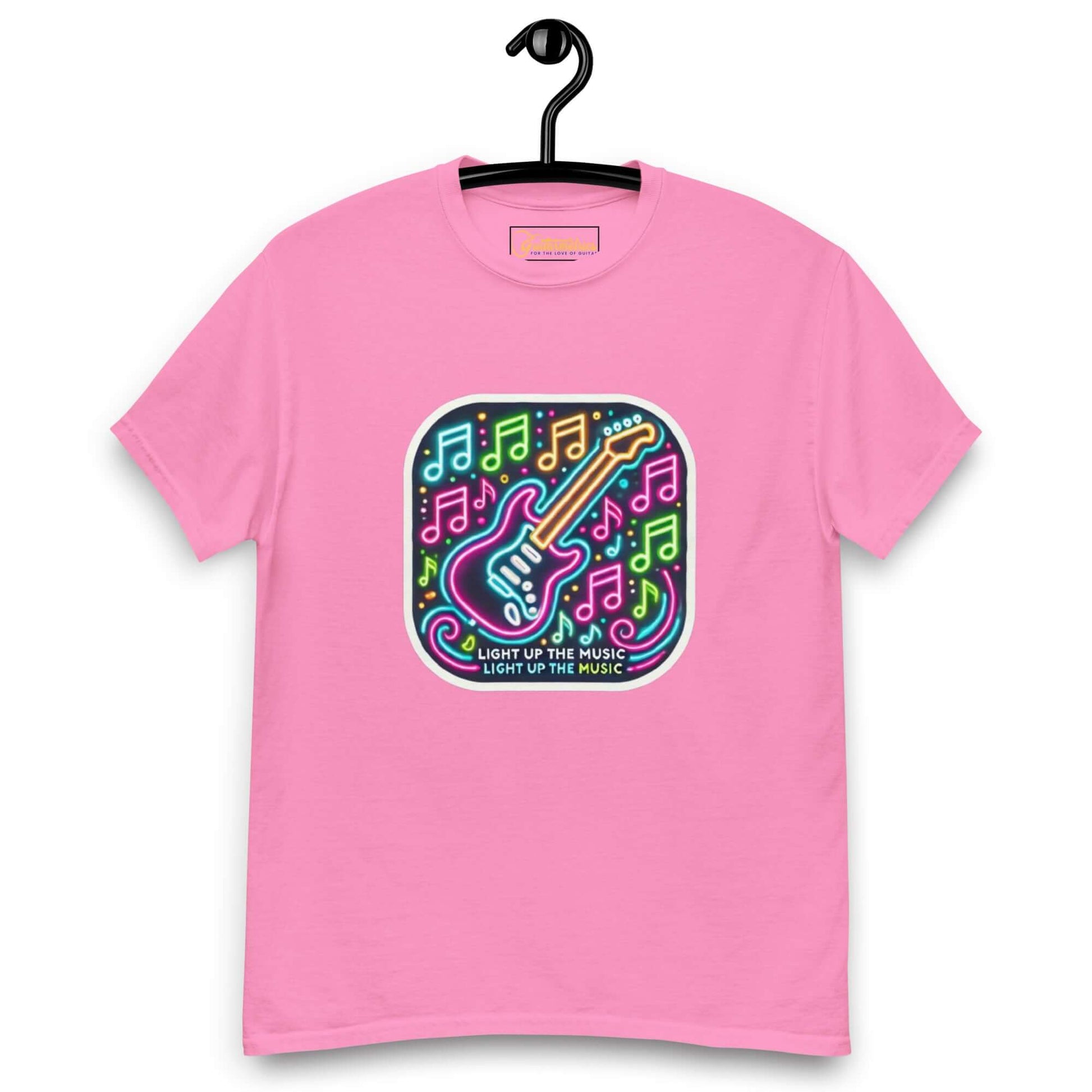 Light Up the Music Unisex Guitar T-shirt Azalea guitarmetrics