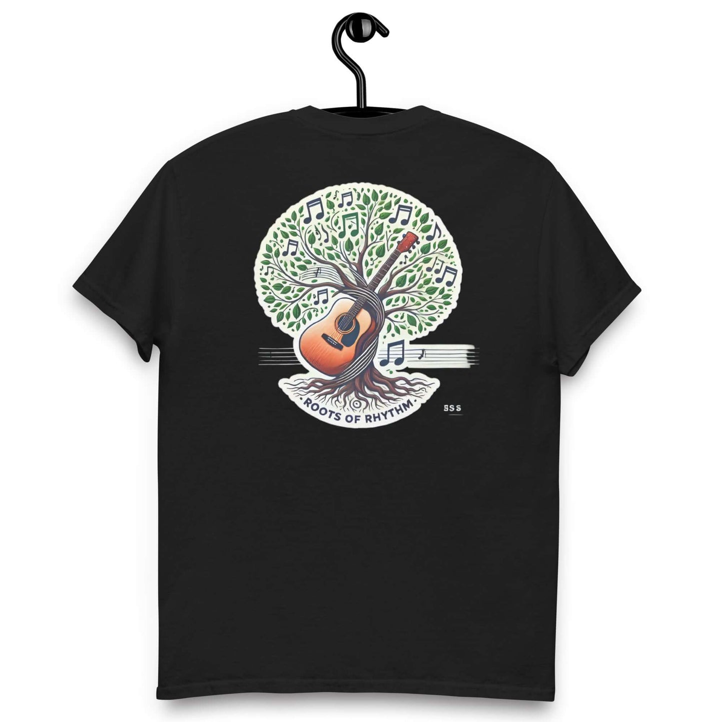 Roots of Rhythm Unisex Guitar T-shirt guitarmetrics