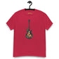 Illustrated Guitar Unisex classic tee Cardinal guitarmetrics
