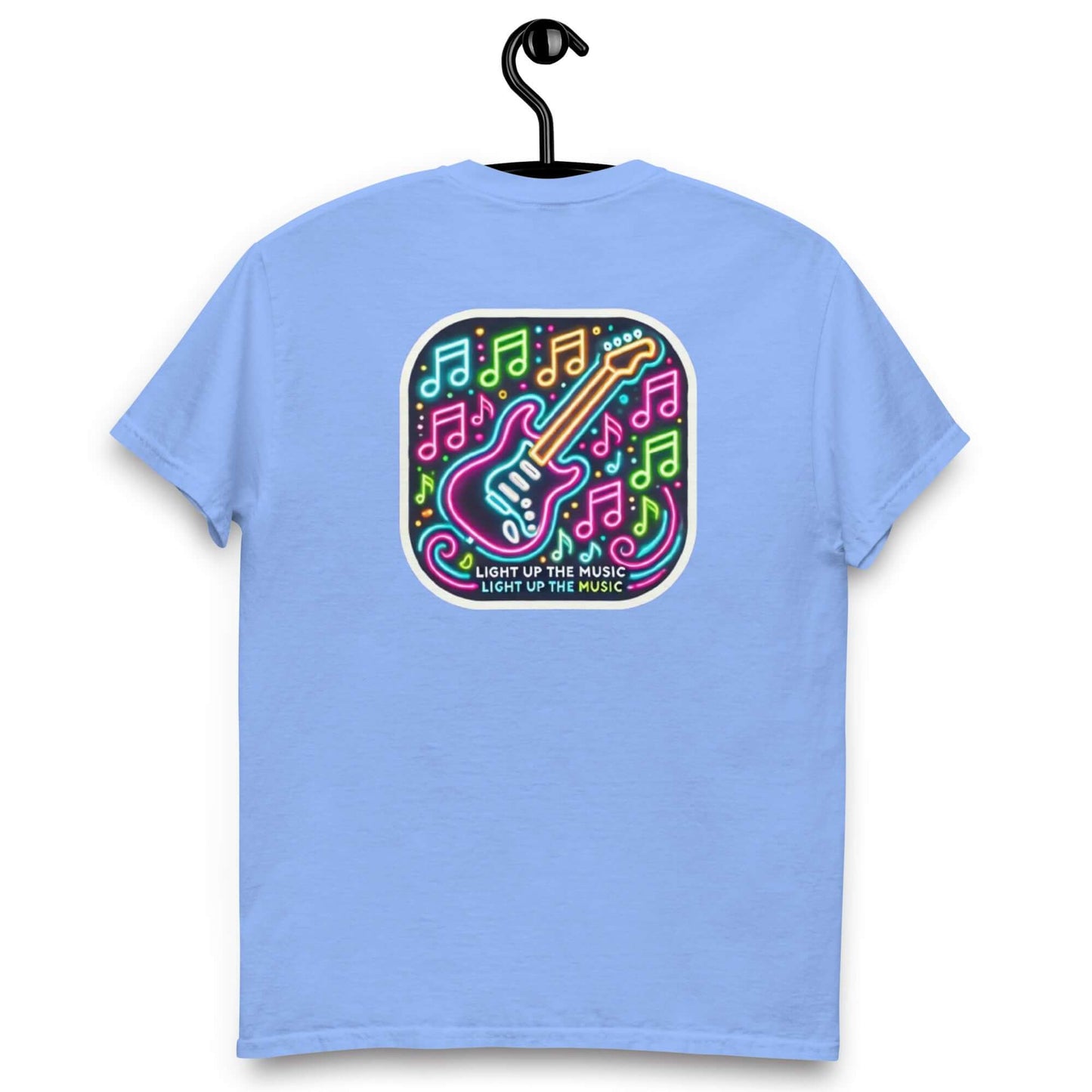 Light Up the Music Unisex Guitar T-shirt guitarmetrics