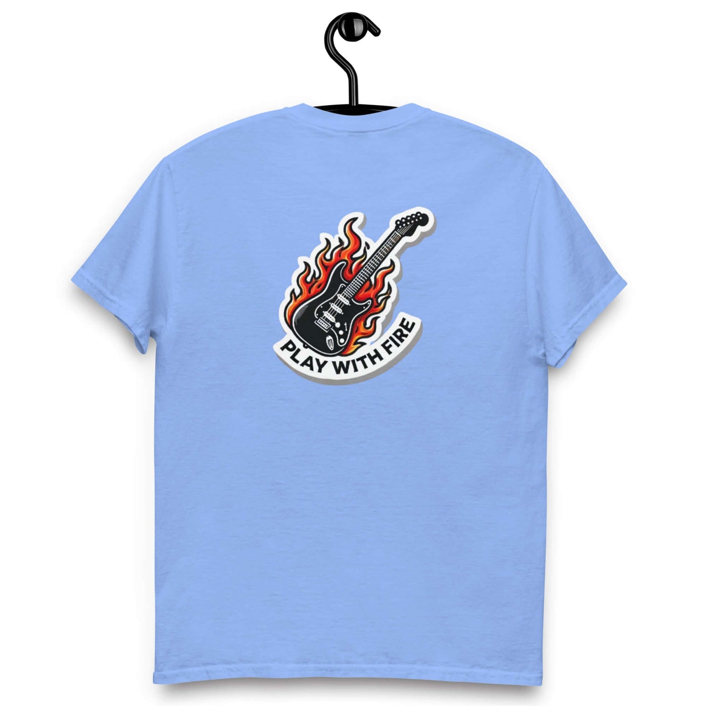 Play with Fire Unisex Guitar T-shirt guitarmetrics