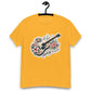 Melody in Bloom Unisex Guitar T-shirt Gold guitarmetrics