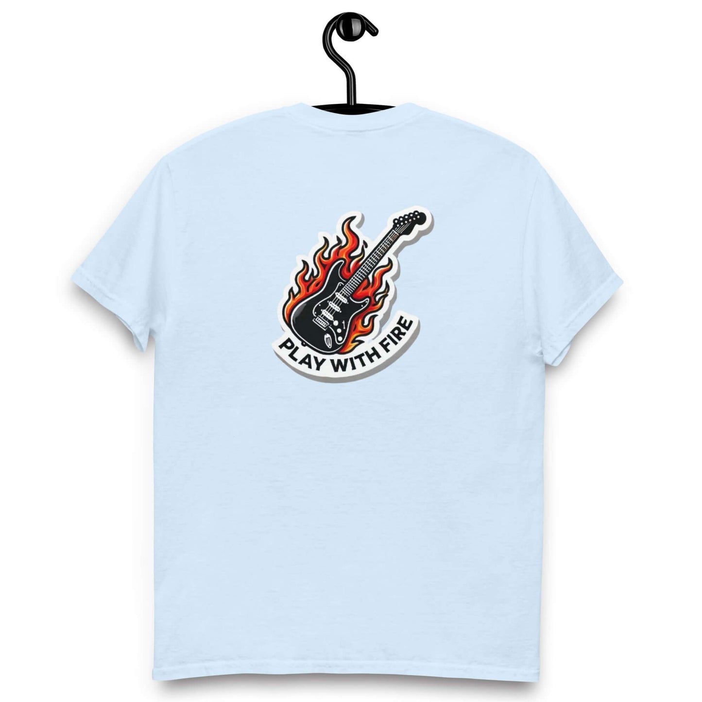 Play with Fire Unisex Guitar T-shirt guitarmetrics